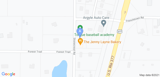 Map to Argyle Jiu Jitsu Academy